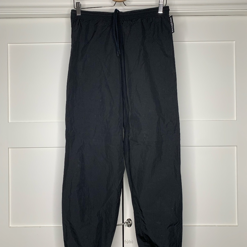 Balenciaga Logo Black Pants